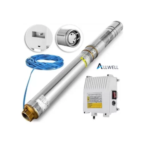 BOMBA SUMERGIBLE ALLWELL 4SDM4/18 220 V 2 HP