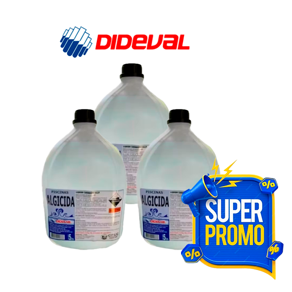 alguicida dideval promo PROMOCION EN OFERTA!!!! DIDEVAL ALGUICIDA 5 LTS.