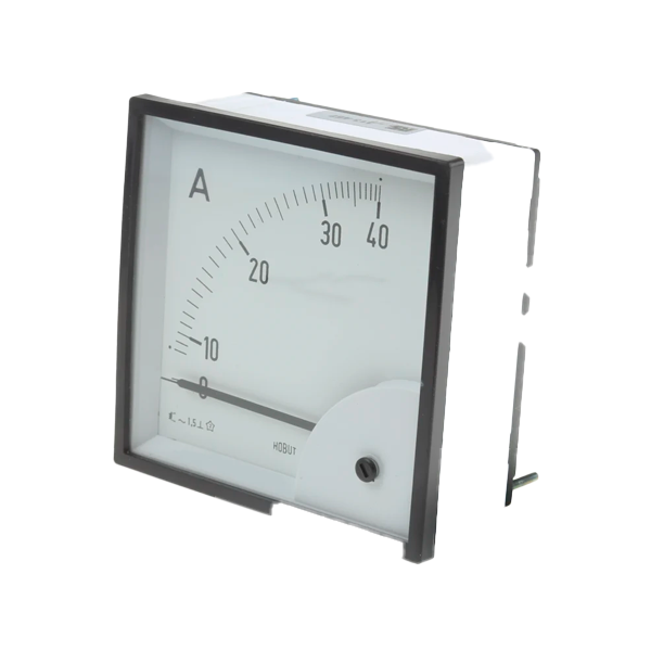 AMPERIMETRO ANALOGICO 40A, 0-2KA