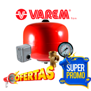 varem promo OFERTA!!! KIT HIDRONEUMATICO VAREM 24L 6 BAR