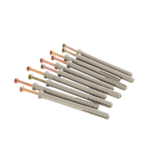 CLAVO CON TARUGO NYLON VARIAS MEDIDAS