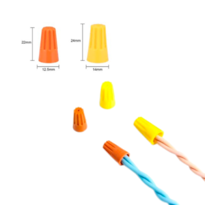 CONECTOR CONICO AMARILLO - NARANJA