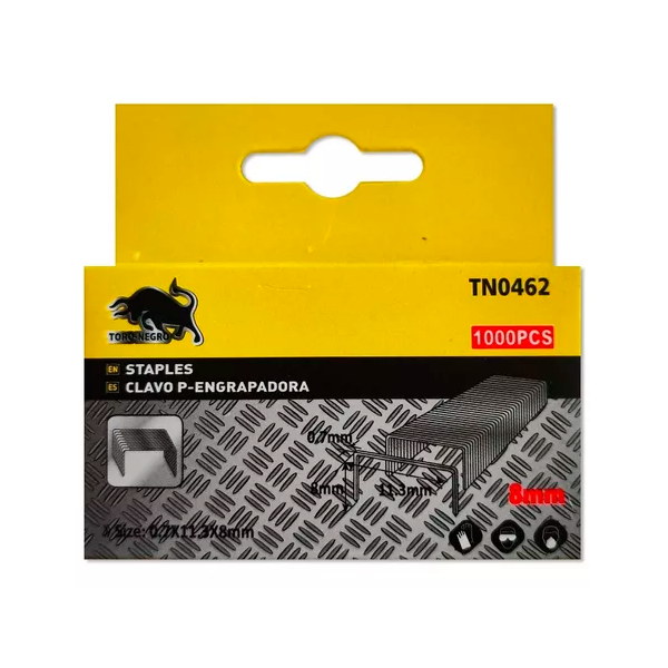 CORCHETE REPUESTO GRAPADORA 8 MM