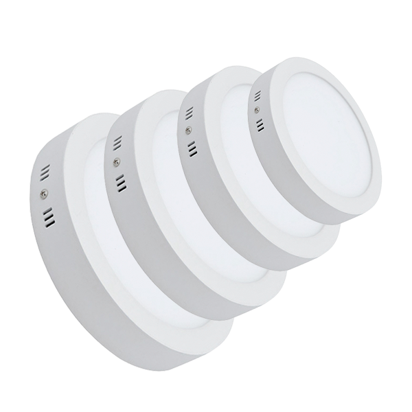 PANEL LED SOBREPUESTO REDONDO