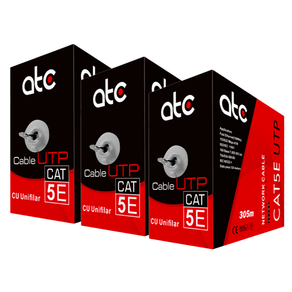 CABLE UTP 100% COBRE CAT 5