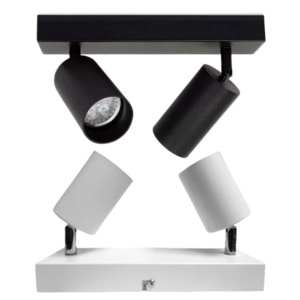 deco sobrepuesto FOCO SOBREPUESTO DECO NEGRO/BLANCO