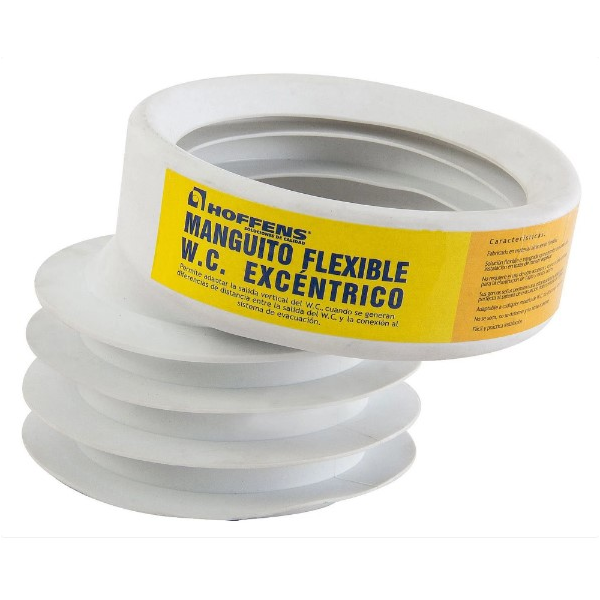 MANGUITO FLEXIBLE EXCENTRICO PARA WC