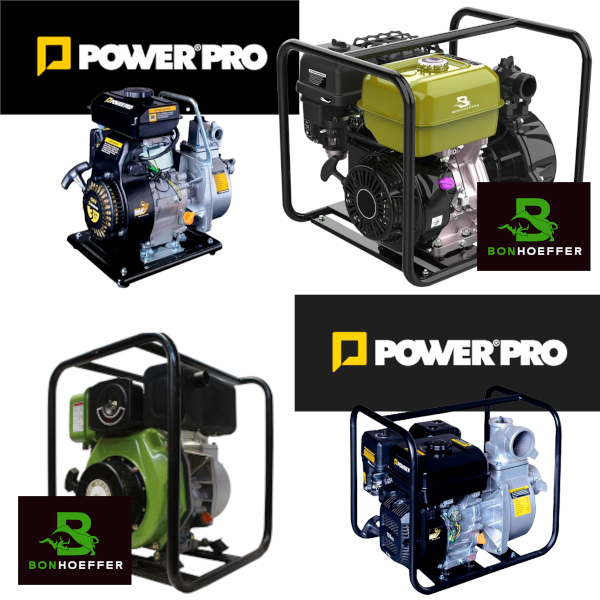 MOTOBOMBAS DE GRAN CAPACIDAD (POWER PRO Y BONHOEFFER)